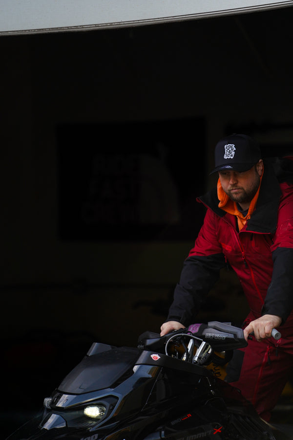 Perforated Snapback Cap