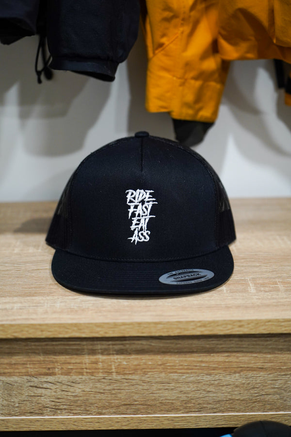 RFEA FLAT BRIM WHITE LOGO