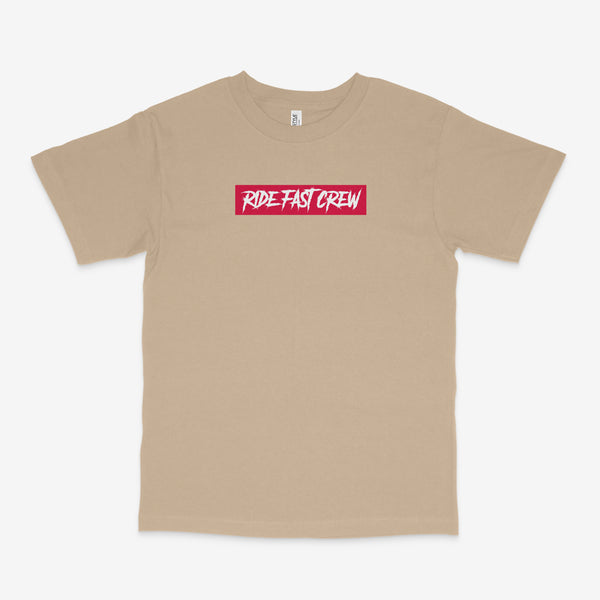 CREW BOX LOGO TEE