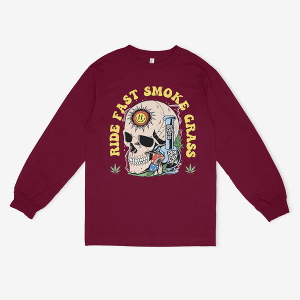 RIDE FAST SMOKE GRASS LONGSLEEVE