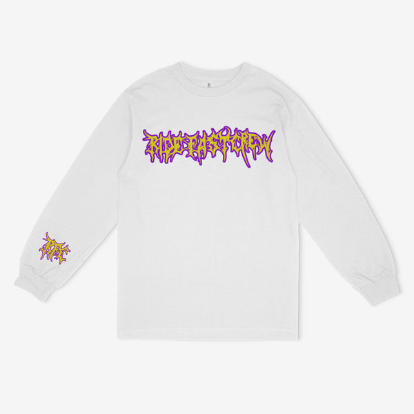 Heavy Metal longsleeve (WHITE)