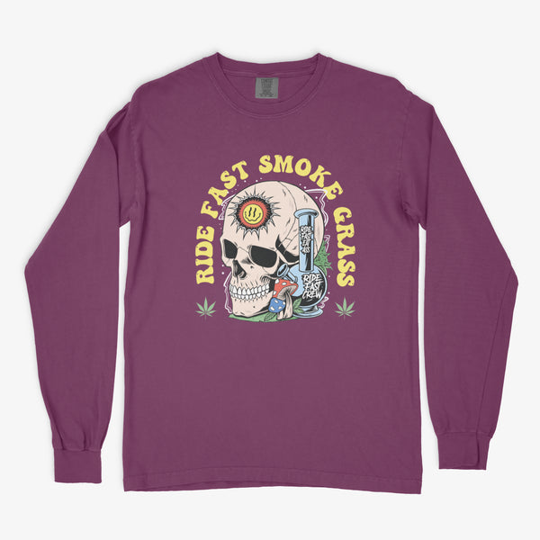 RIDE FAST SMOKE GRASS LONGSLEEVE
