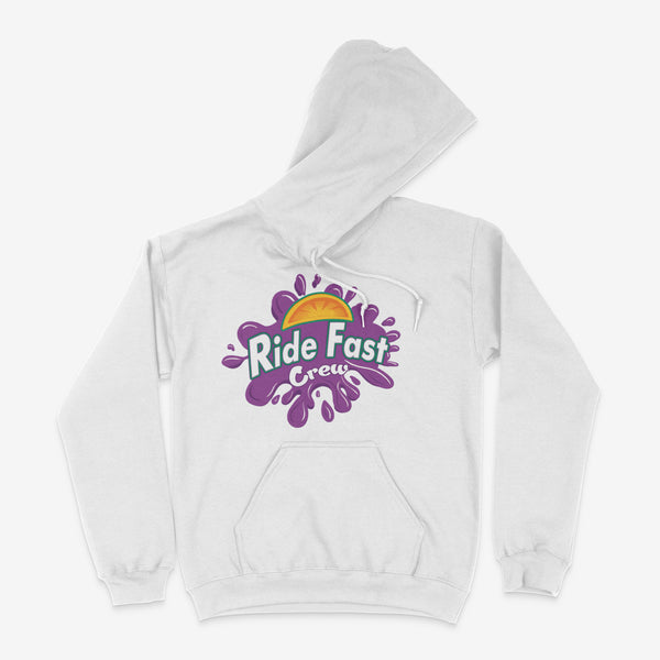 CRUSH CREW hoodies (grape/orange)