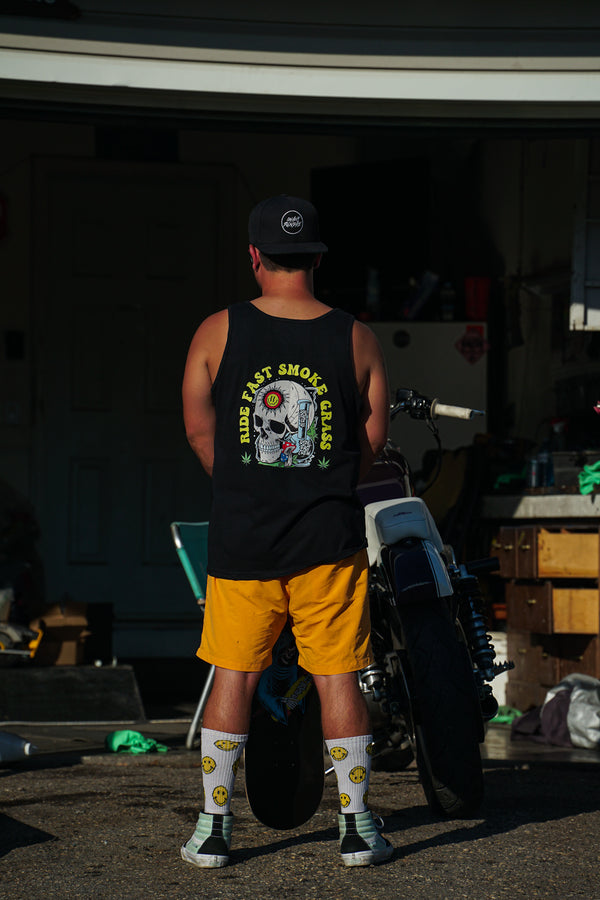 Ride Fast Smoke Grass Tank!