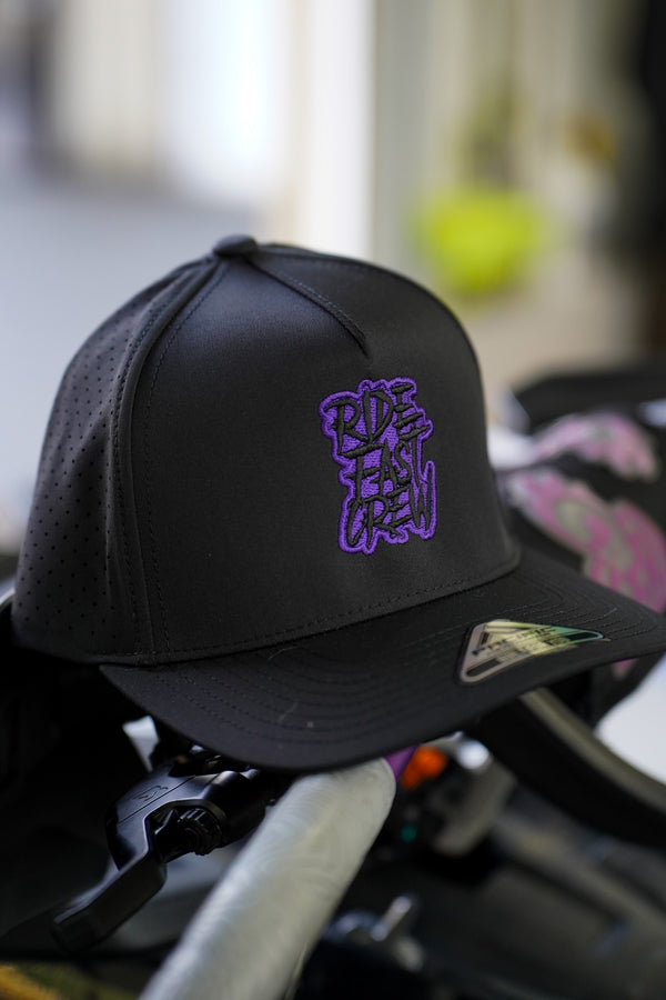 Perforated Snapback Cap