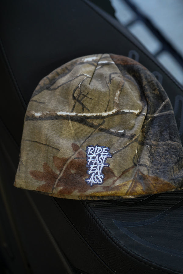8" Camo Beanie