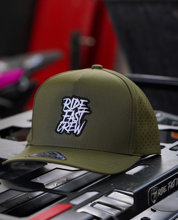 Perforated Snapback Cap