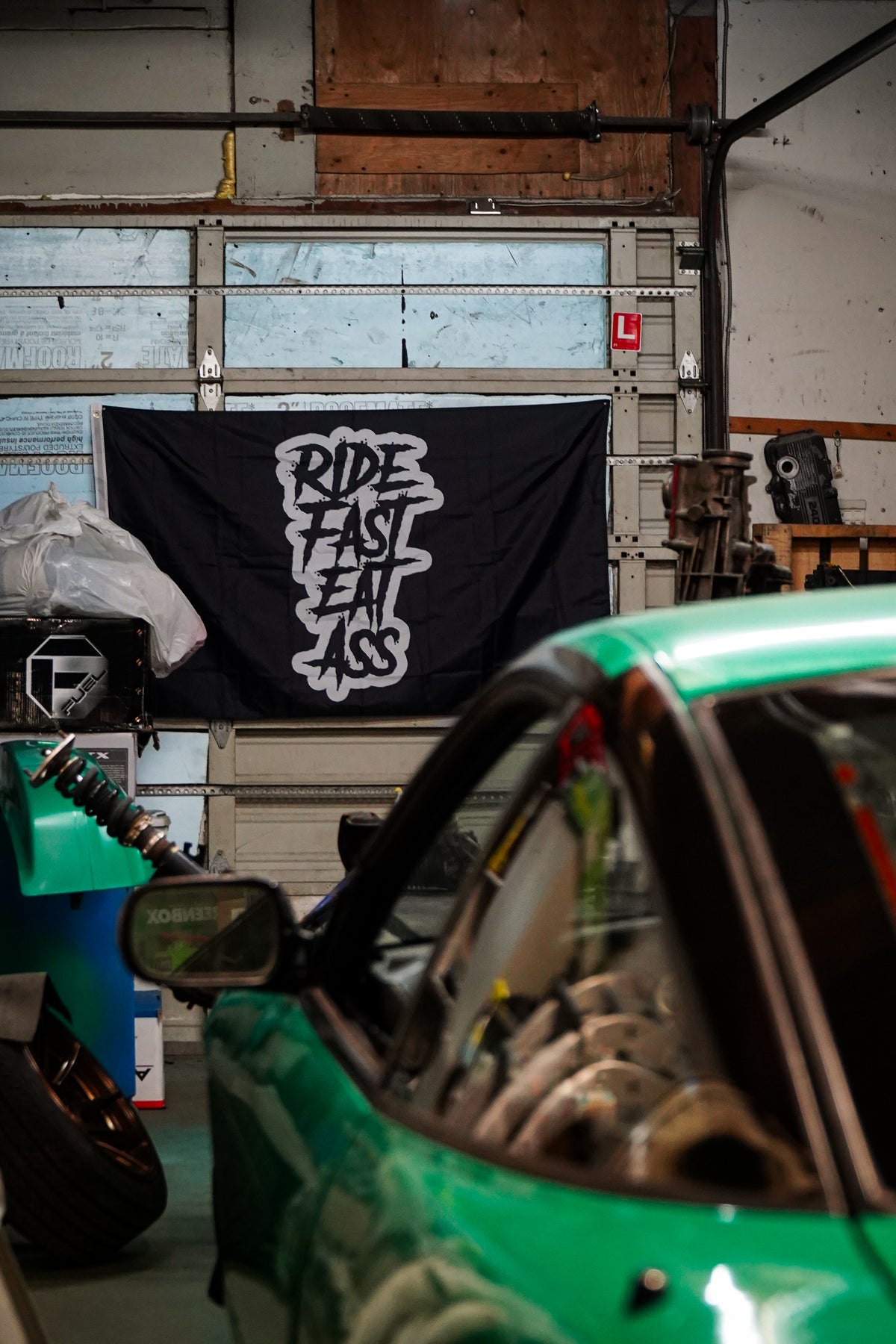 Ride Fast Eat Ass FLAG!– Ride Fast Crew