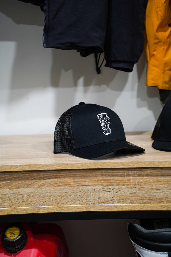 RFEA FLAT BRIM WHITE LOGO