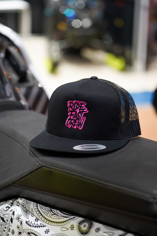 CREW Flat brim trucker hat (new colors)