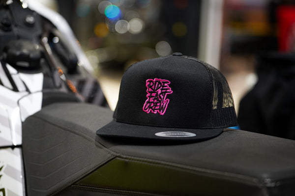 CREW Flat brim trucker hat (new colors)