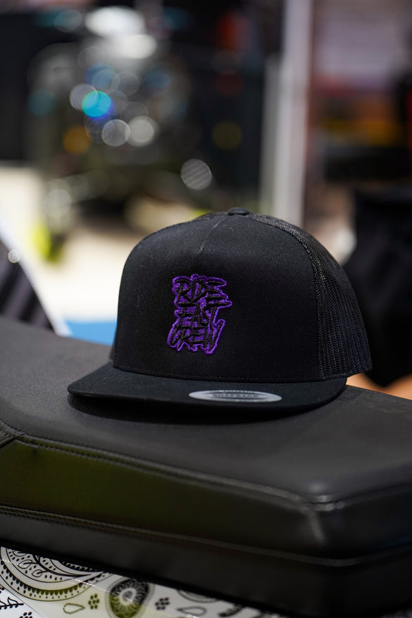 CREW Flat brim trucker hat (new colors)