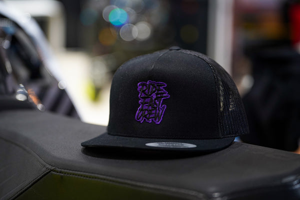 CREW Flat brim trucker hat (new colors)