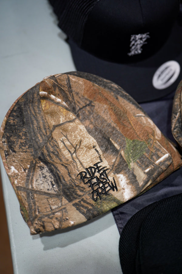 8" Camo Beanie