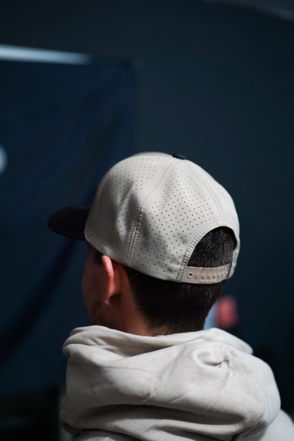 Perforated Snapback Cap