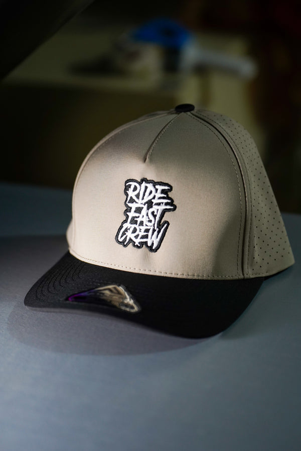 Perforated Snapback Cap