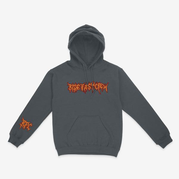 Heavy Metal Hoodie (CHARCOL)