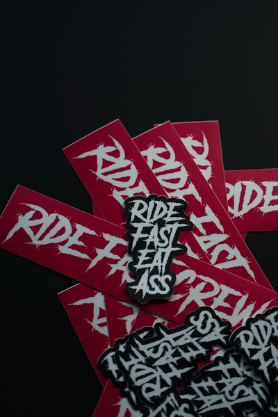 Ride Fast, Take Chances Sticker